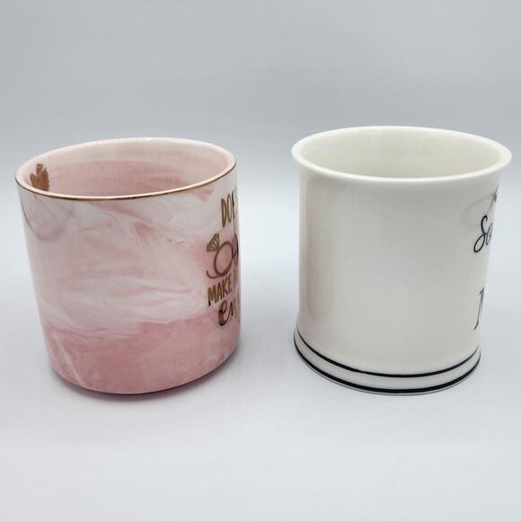 Does This Ring Make Me Look Engaged & Soon To Be Her Mr. Ceramic Coffee Tea Mugs - Picture 4 of 12